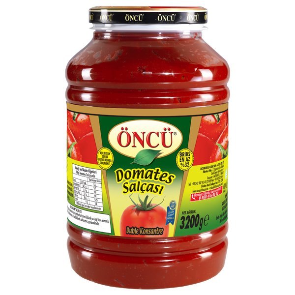 ONCU CONCENTRE DE TOMATES PET 4X3200GR