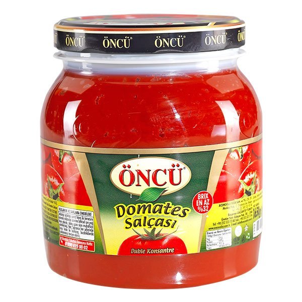 ONCU CONCENTRE DE TOMATES PET 6X1650GR
