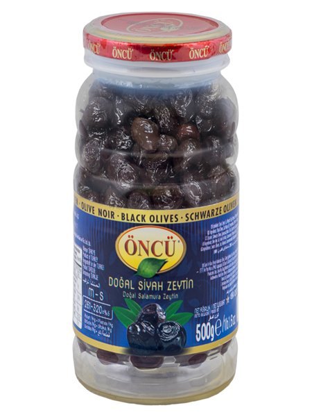 ONCU OLIVES NOIR 12X500GR PET (M-S)