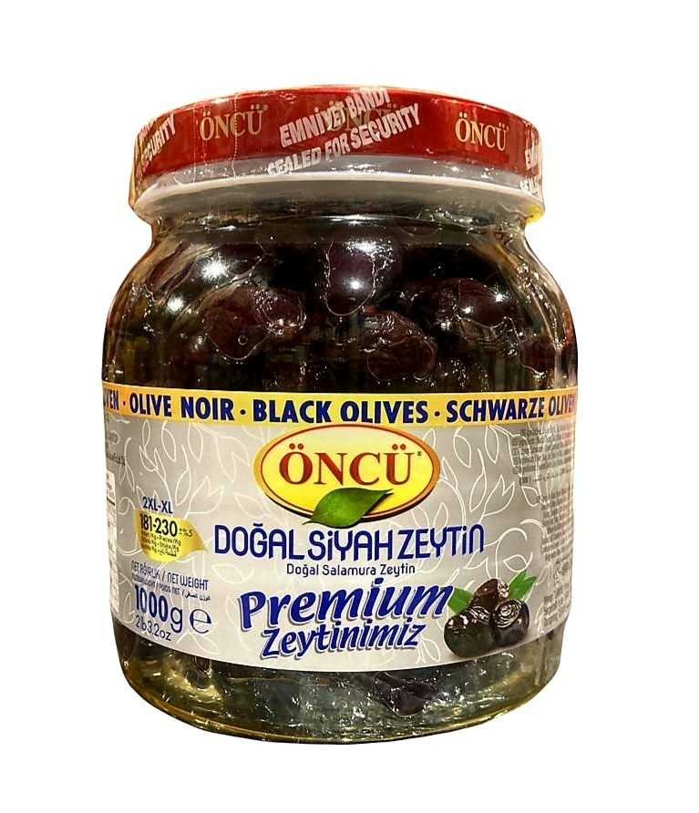 ONCU OLIVES NOIR PET 2XL-XL 6X1000GR