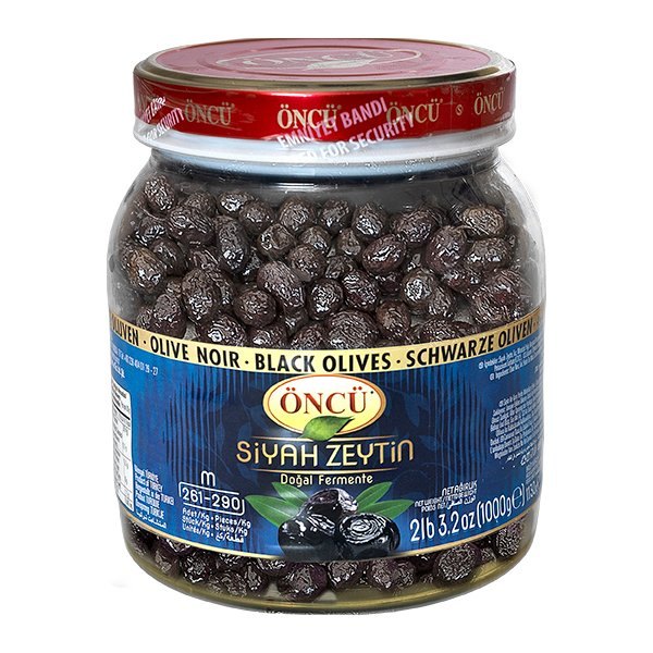 ONCU OLIVES NOIR PET M-S 6X1000GR