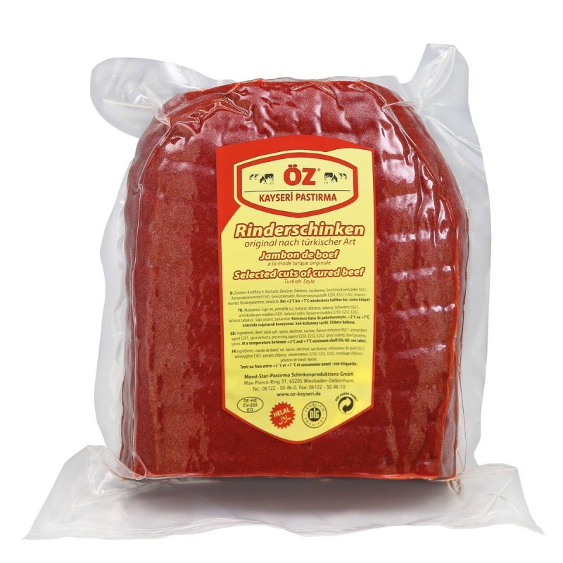 OZ KAYSERI PASTIRMA BOEUF FUME KG