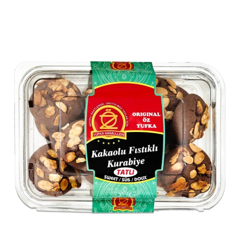 OZ KURABIYE KAKAOLU FISTIKLI KURABIYE 12X300GR