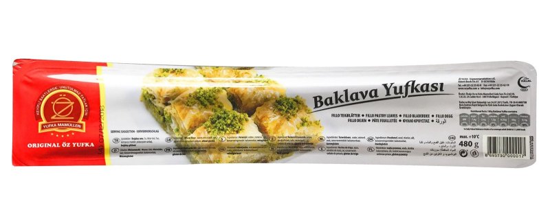 OZ YUFKA BAKLAVALIK YUFA PATES FILLO OZ 20X480GR