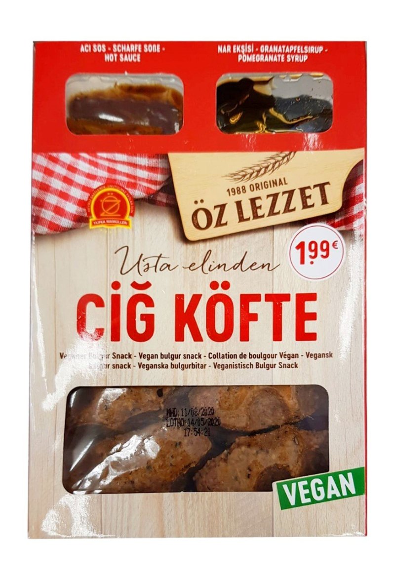 OZ YUFKA CIG KOFTE HAZIR OZ LEZZET LUX 8X340GR