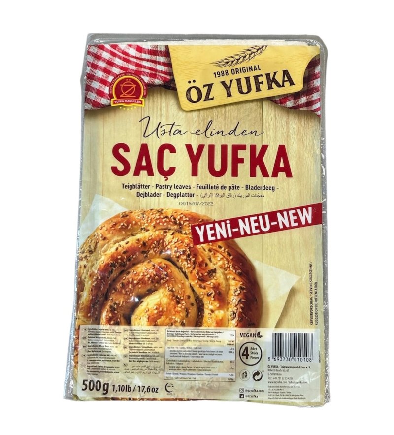 OZ YUFKA PATES FEUILLETEES CARRE 16X500GR