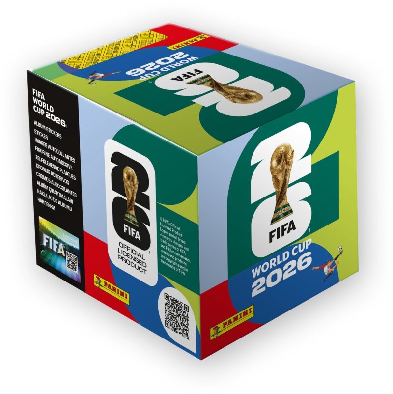 PANINI FIFA WORLD CUP 2026 - STICKER BOX 50PCS