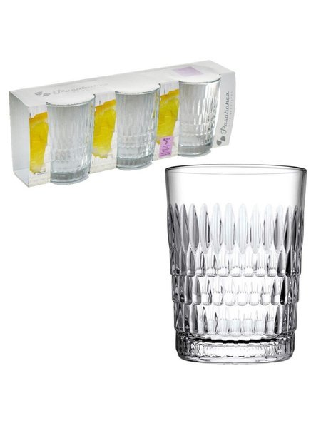 PASABAHCE RAIN VERRE 8X(3X250CC) - 520302