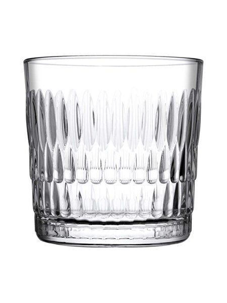 PASABAHCE RAIN VERRE WHISKY 4X(6X300CC) - 520254