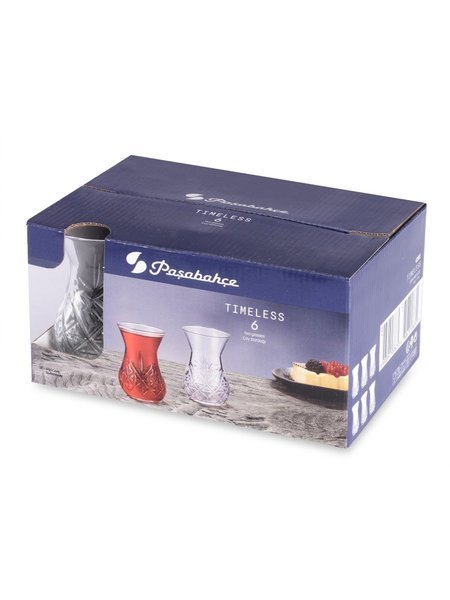PASABAHCE TIMELESS VERRE THE 4X(6X160CC) - 42891