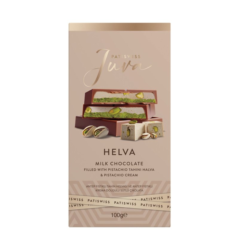 PATISLOVE CHOCOLAT DUBAI & HELVA 10X100GR