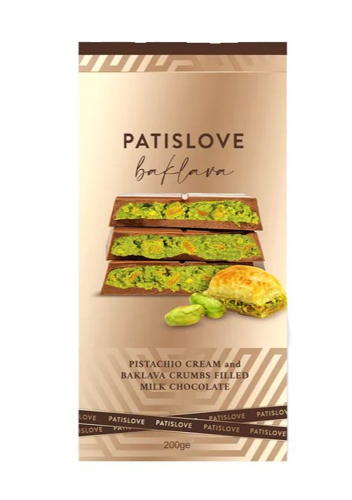 PATISLOVE CHOCOLAT DUBAI BAKLAVA 10X100GR
