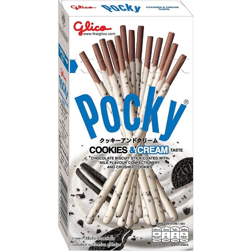POCKY COOKIES&CREAM 10X40GR