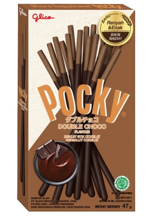 POCKY DOUBLE CHOCOLATE 10X47GR