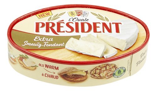 PRESIDENT OVALE EXTRA FONDANT 5X200GR