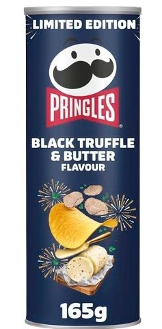 PRINGLES BLACK TRUFFLE & BUTTER 19X165GR