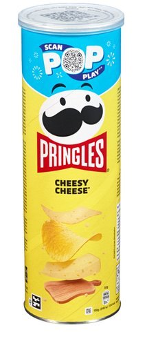 PRINGLES CHEESY CHEESE 19X165GR