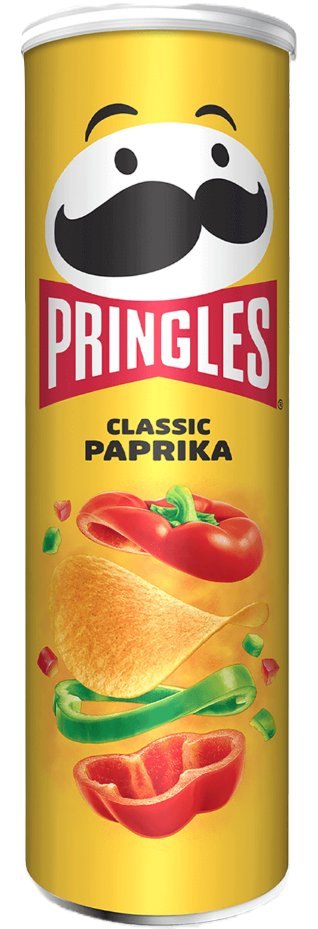PRINGLES CLASSIC PAPRIKA 19X165GR