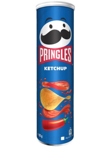 PRINGLES KETCHUP 19X165GR