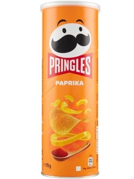 PRINGLES PAPRIKA 19X165GR