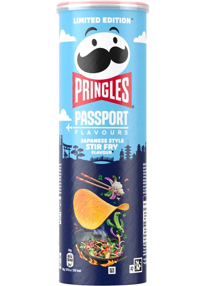 PRINGLES PASSPORT JAPANESE STYLE STIR FRY 19X165GR