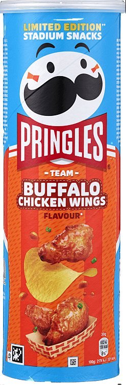 PRINGLES STADIUM SNACKS BUFFALO CHICKEN WINGS 19X165GR