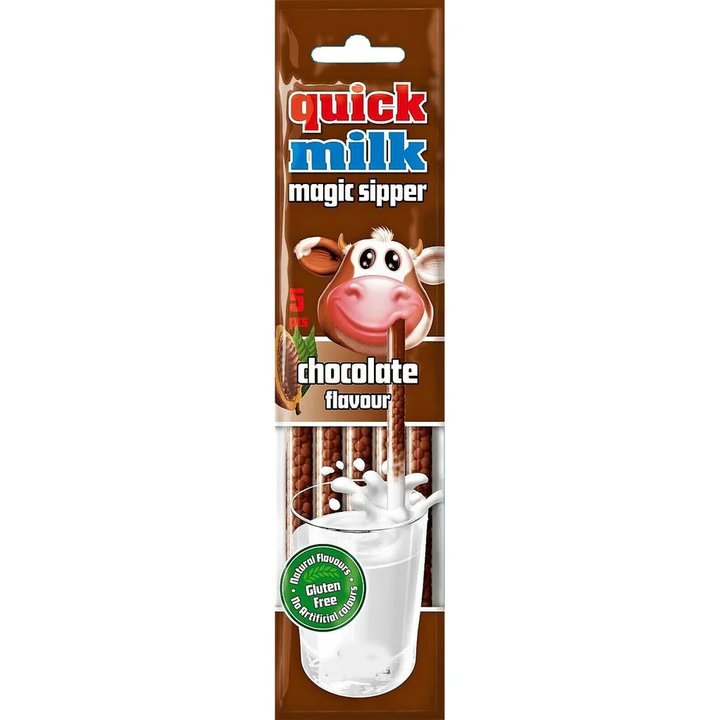 QUICK MILK MAGIC SIPPER CHOCOLATE 20X30GR