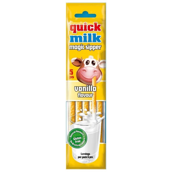QUICK MILK MAGIC SIPPER VANILLA 20X30GR