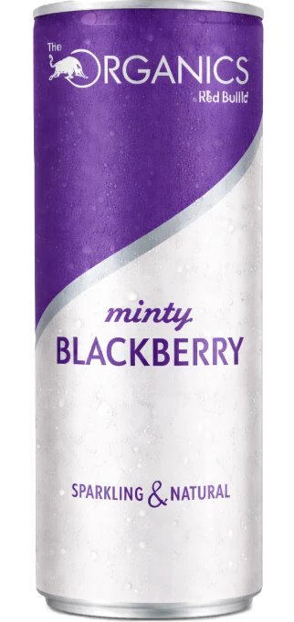 RED BULL ORGANICS MINTY BLACKBERRY 24X330ML