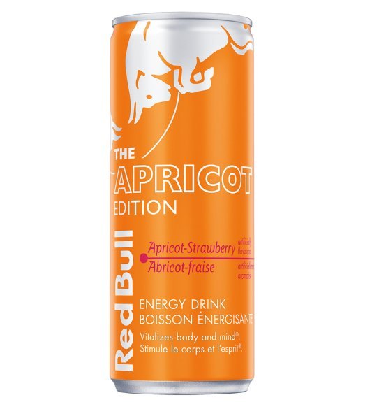 RED BULL THE APRICOT EDITION - ABRICOT & FRAISE 24X250ML