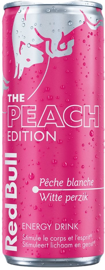 RED BULL THE PEACH EDITION - PECHE BLANCHE 24X250ML