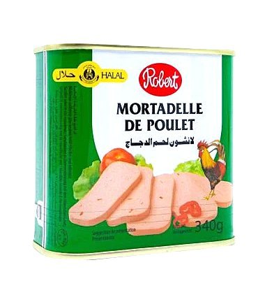 ROBERT MORTADELLE DE POULET 12X340GR
