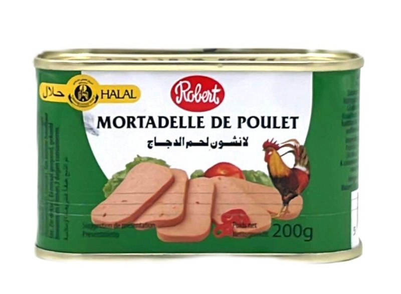 ROBERT MORTADELLE DE POULET 24X200GR