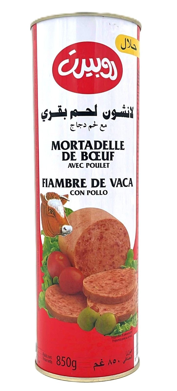 ROBERT MORTADELLLE DE BOEUF 12X850GR