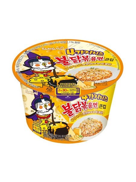 SAMYANG BULDAK 4 FROMAGES RAMEN BIG BOWL 16X110GR
