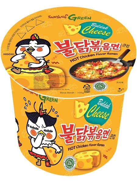SAMYANG BULDAK CHEESE RAMEN BIG BOWL 16X105GR