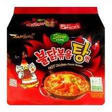 SAMYANG BULDAK RAMEN NOODLES HOT CHICKEN STEW 8X(5X145GR)