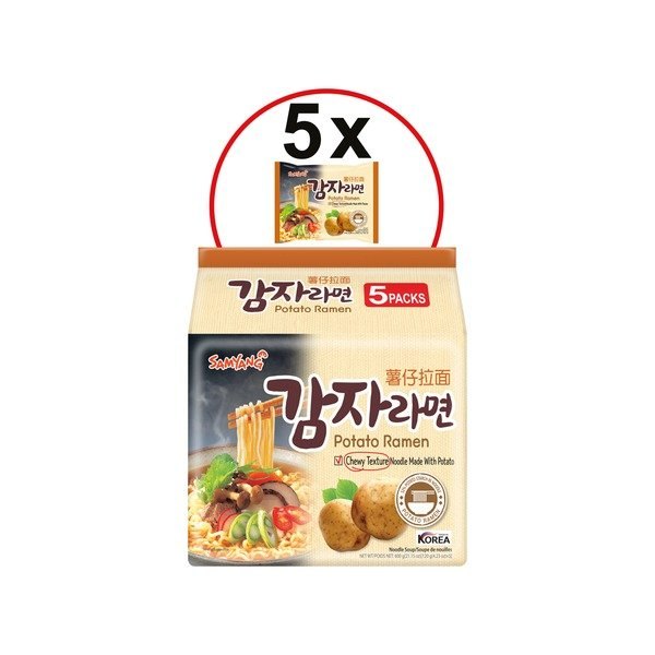 SAMYANG RAMEN INSTANTANE AUX POMMES DE TERRE (8X5X120GR)