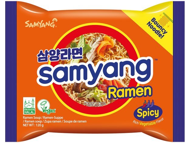SAMYANG RAMEN SPICY NOODLES 20X120GR