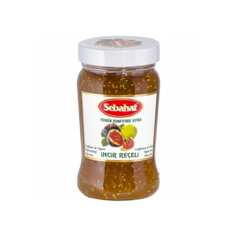 SEBAHAT CONFITURE DE FIGUES CONFITES 12X360GR