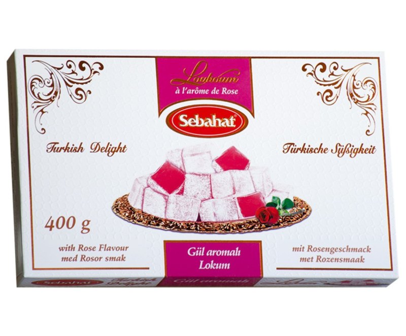 SEBAHAT LOKUM A LA ROSE 12X400GR