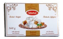 SEBAHAT LOKUM AMANDES 12X360GR