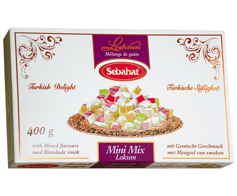 SEBAHAT LOKUM MINI MELANGE 12X400GR