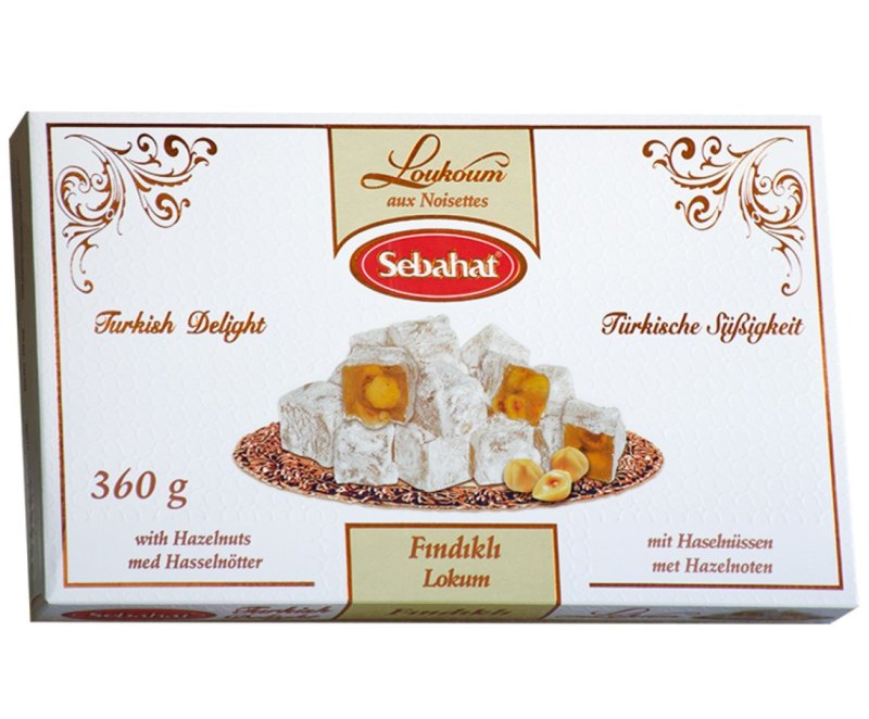 SEBAHAT LOKUM NOISETTES 12X360GR