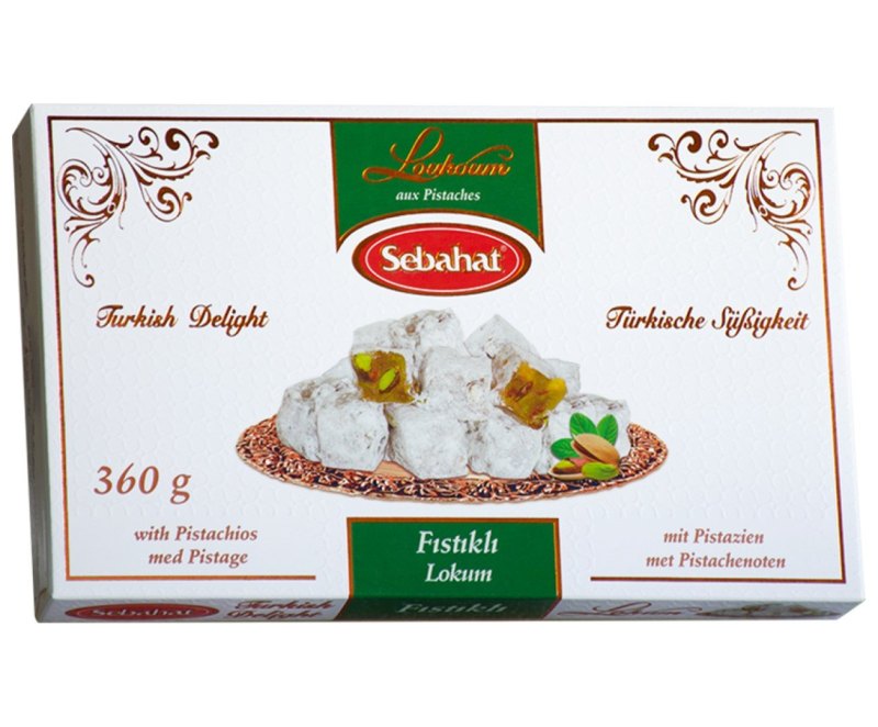SEBAHAT LOKUM PISTACHE 12X360GR