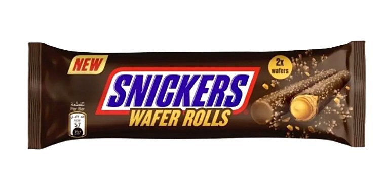 SNICKERS WAFER ROLLS 12X24GR