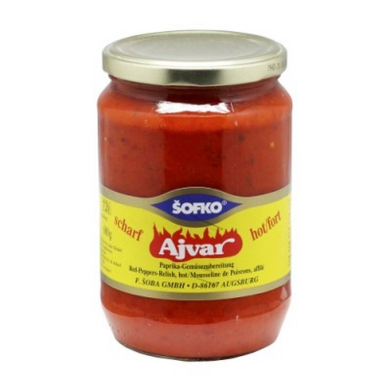 SOFKO AJVAR PIQUANT 12X720ML