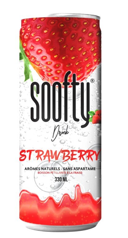 SOOFTY DRINK FRAISE 24X330ML