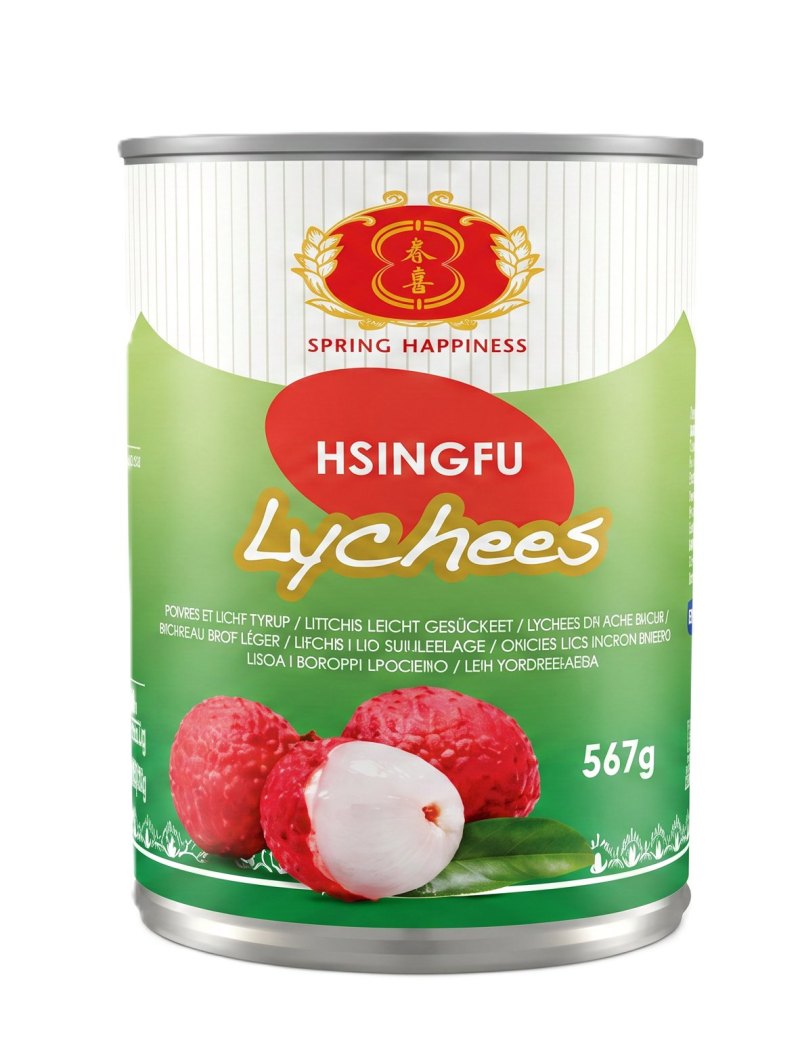 SPRING HAPPINESS LITCHIS AU SIROP LEGER 24X567GR