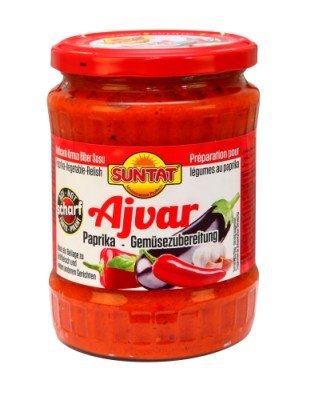 SUNTAT AJVAR PIQUANT 12X580ML